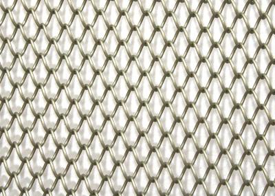 China Decorative Aluminium Metal Mesh Curtain Chain Drapery Fabric Fireplace Wire Mesh Metal Coil Mesh Ceiling Curtain for sale