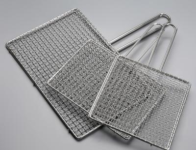 China Rectangular Bbq Woven Crimped Wire Mesh 430 Stainless Steel for sale