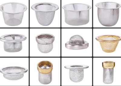 China SS304 316L 45m m Dia Stainless Steel Mesh Strainer que filtra el casquillo de Tabacco forman para la cachimba en venta