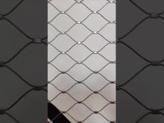 Architectural decorative ferrules flexible Stainless steel rope mesh 