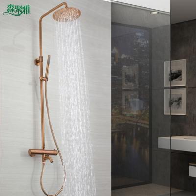 China With Slide Bar Shower Faucet Wall Mount With CE Certificate Bathroom Shower Faucet Set for sale