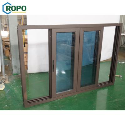 China Double Folding Economical Chinese Sliding Screen CE Chinese Sash Windows For Apartment for sale