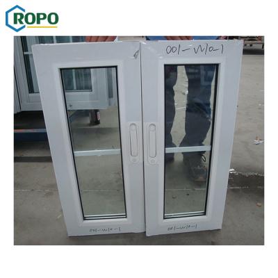 China Folding Screen AWA And WERS Certified Vinyl PVC Double Glass Sliding Window With Interior Grille Design for sale