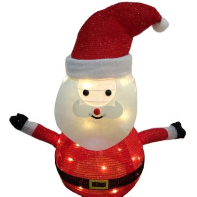 China Popular Holiday Quality 3D Christmas Pop Up Santa/Penguin/Elf Holiday Pattern Lights for sale