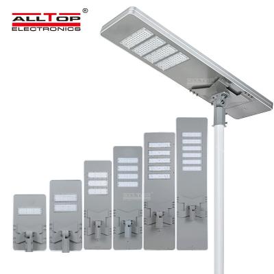 China ALLTOP Outdoor Road Motion Sensor Ip65 50w Waterproof 100w 150w 200w 250w 300w Integrated All In One Solar LED Street Light for sale