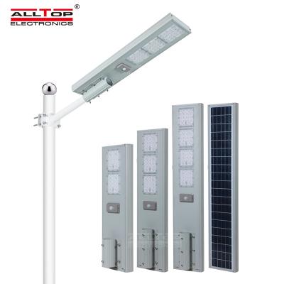 China ROAD ALLTOP New Product Outdoor Ip65 Mppt Solar Panel 30watt 60watt 90watt 120watt 150watt All In One Solar Street Light for sale