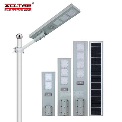 China ROAD ALLTOP High Power SMD Waterproof IP65 120w 180w 240w Outdoor Integrated All In One LED Solar Street Light for sale