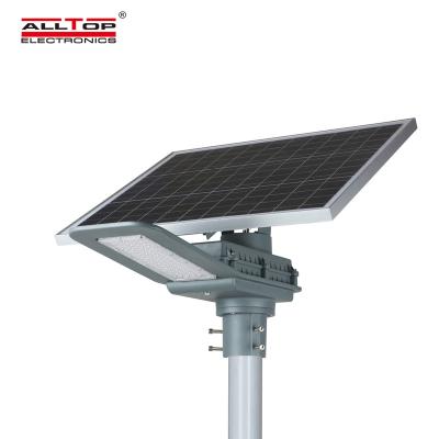 China ALLTOP ROAD high brightness ip65 waterproof outdoor lighting smd 40w 90w led solar street light for sale