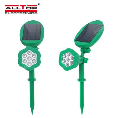 China ALLTOP Garden High Brightness RGB ABS Waterproof Ip65 Park Path Way 7W Outdoor Led Solar Garden Light for sale