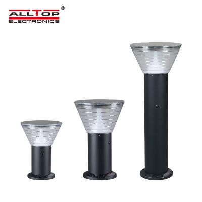 China ALLTOP 5w Garden Wholesale Price Ip65 Outdoor Waterproof PC Aluminum Housing All In One LED Solar Garden Lamp for sale