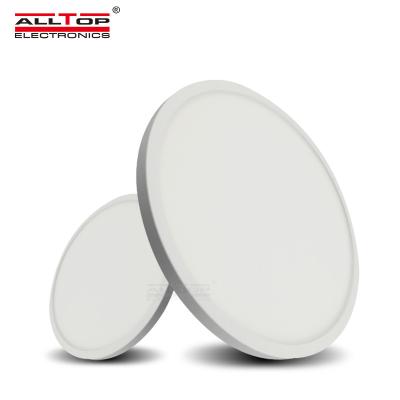 China ALLTOP Indoor Led Panel Light High PC Energy Saving 6w 9w 13w 18w 24w Contemporary Light White Living Room Office for sale