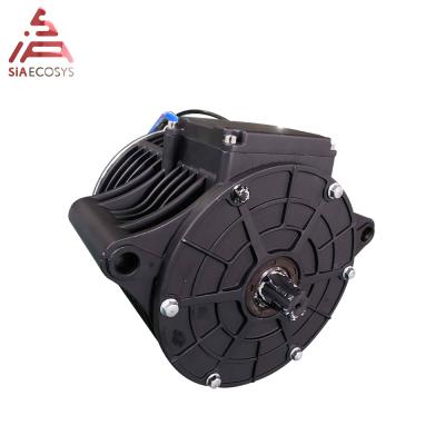 China Electric scooter/e-bike/e-motorcycle electric bicycle mid drive motor QS 138 3kW V2 72V with pinion gear for sale