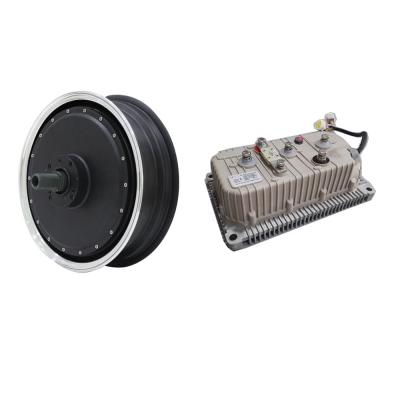 China Electric Scooter QS Motor 13inch 8000W 273 50H V3 Electric Scooter Motor Kits for sale