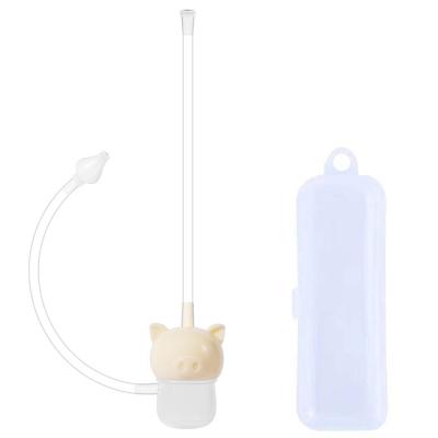 China Silicone Bverionant Children Sniff Suction Cleaner Nasal Cleaner Newborn Infant Baby Tool Nasal Suction Sucker Aspirator for sale