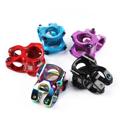 China Aluminum alloy 6061-T6 bike cnc stem wholesale xc/enduro MTB mountain bike handlebar stem aluminum alloy riser for sale