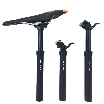 China ZOOM bicycle seat post 30.9mm/31.6mm mtb road bike dropper seat tube parts manually operated liftable seatpost SPS-602 for sale