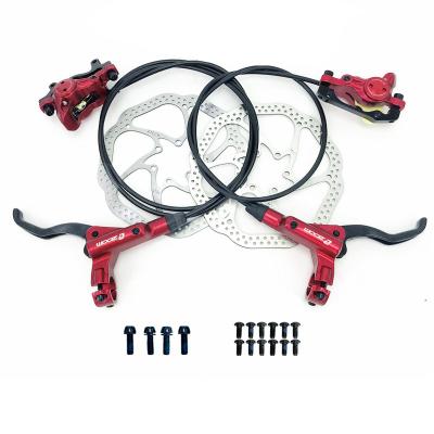 China Aluminum Alloy Bicycle Brake Kit ZOOM HB875 800/1400 Mm Front Rear Brake MTB Road Bike Hydraulic Disc Brake Set With Bolts for sale