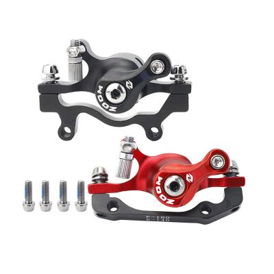 China BMX ZOOM BB8 MTB Bike Brake Caliper Combine Disc Brake Bicycle Front Rear Brake Calipers With 160MM Adjustable Mechanical Rotors for sale