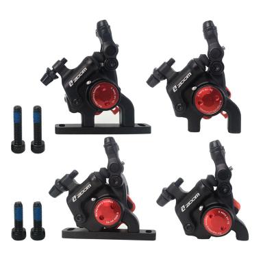 China Line Pull Oil Hydraulic Oil Brake ZOOM Bicycle Hydraulic Brake Calipers Road Bike Disc Brake Caliper Brake Flat Mounted Bike Accessories for sale