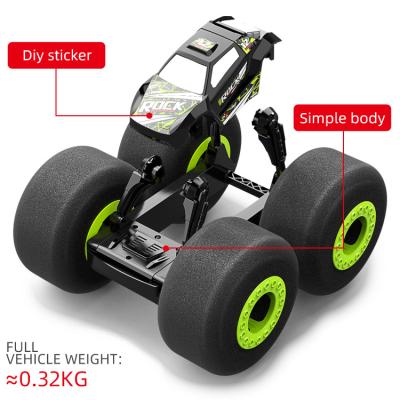 China Toy Big Feet RC Car 1/16 Scale Battery Operated RC Car Remote Control Car For Kids for sale