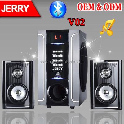 China Outdoor Mini System Speaker Subwoofers Model Box Sound System Terbaru 5.1 Terbaru 5.1 Board Jerry Power V02 for sale