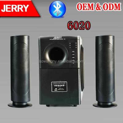 China Outdoor Mini System Speaker Subwoofers Model Box Sound System Terbaru 5.1 Board Jerry Power JR-6020 for sale