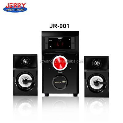 China 2019 Best Mini System Price JERRY POWER JR-001 2.1 China Factory OEM Home Theater System High Quality Cheap Speaker for sale