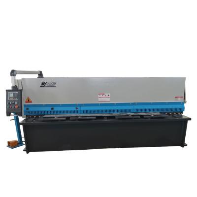 China Syouichi hotels in the shear machine QC12Y series pendulum shear machine hydraulic metal sheet steel shear cutting machine pric for sale