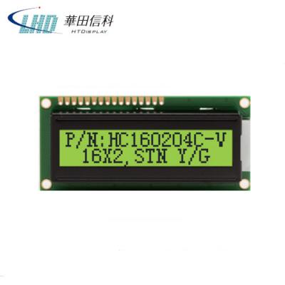 China 16x2 Character Blue Negative Lcd Module STN HC160204C-VMB 80*36*11.0 for sale