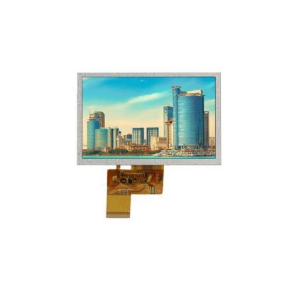 China Industry 5 Inch IPS TFT LCD Module 800X480 500CD/M2 RGB Interface Wide Temperature Industrial TFT Display Module for sale