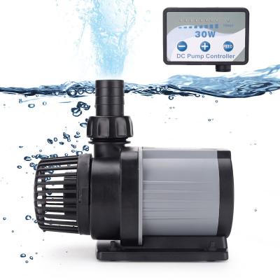 China Sustainable quiet submersible and external 24V water pump, with controller, powerful return pump for aquariums, fish tanks, ponds for sale