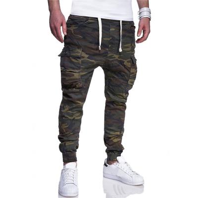 China Men's Anti-Wrinkle Stretch Casual Camouflage Printing Camouflage Print Pants Hiphop Jogger Hiphop Loose Sportswear Tracksuit for sale