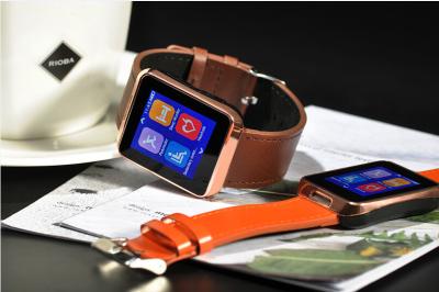 Κίνα Ζωηρόχρωμο έξυπνο ρολόι Smartphone Wristwatch Bluetooth με τη δομένος υπενθύμιση προς πώληση