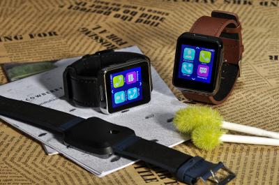 Κίνα Αρρενωπός πίνακας Smartphone Wristwatch με Bluetooth, σύγχρονος φορέας μουσικής προς πώληση