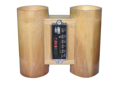 China Super Bass A2DP Wooden Portable Bamboo Speaker with TF Card Slot / FM Radio for sale