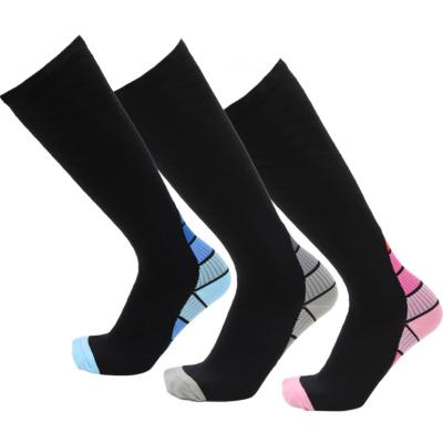 China Gealic Barcelona Youth Team Compression Long Over Knee Breathable Football Men's Striped Legless Socks for sale