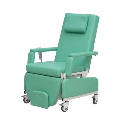 China Modern Chair Four Function Hospital Blood Donor Drawing Collection Electric Chair CY-C100 for sale