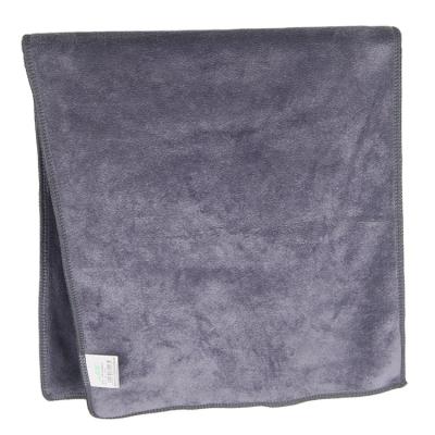 China Super Soft Gray Microfiber Towel 80 Polyester 20 Polyamide China Manufacturer for sale