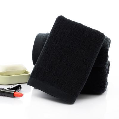 China Best Quality Wholesale China Hypoallergenic Cotton Towel Black for sale