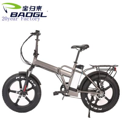 China Aluminum alloy fashion ebike Eu Foldable 2018 speed electric bicycle 20 inch fat tire 500w road adult 2018 electric bicycle for sale