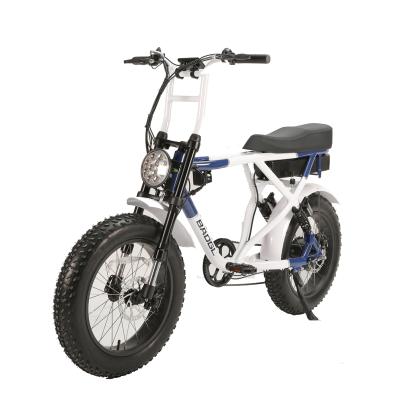 China Aluminum Alloy 250W 500W 750W Bafang Motor 19.2Ah 21Ah Lithium Hidden Battery Super 73 Electric Bike New for sale