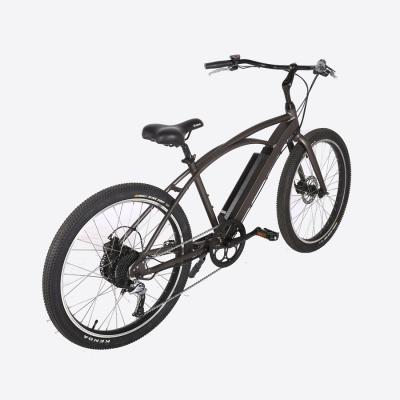 China Aluminum Alloy Vintage 26 Inch 250W 500W e Bike Beach Cruiser for sale