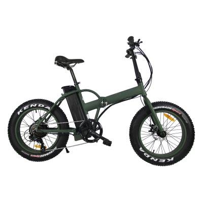 China Aluminum alloy newcomer style bicycle electric bike folding electric fatbike for sale