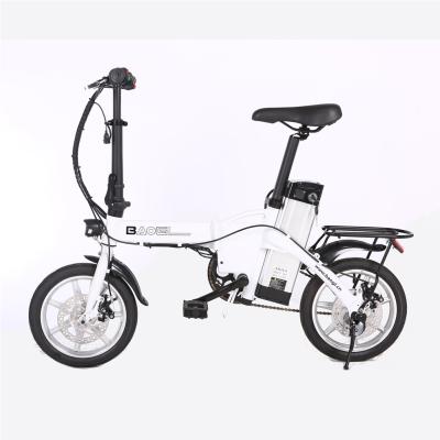 China OEM 36V250W Multifunctional Electric Bicycle 16 Inch Stainless Steel Bicycle Aluminum Alloy Lithium-ion Folding Electric Bike for sale