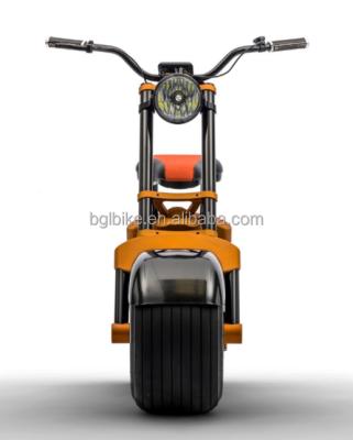 China Customized color 35km/h max speed 800w-1500w citycoco electric scooter 18x9.5-8inch pneumatic for sale