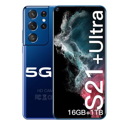 China Beauty Camera 2022 New Global version Galaxy S21 Ultra 5g Phone 7.3 Inch 16gb + 1tb Android Smartphone Android 12.0 Mobile Phones for sale