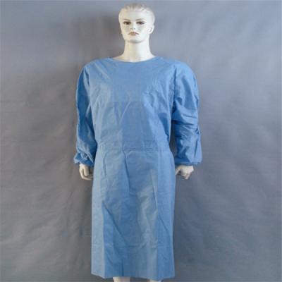 China With Tie / Magic Stick On Neck And Waist Sms Disposable PP Material Scrubs For Patients for sale