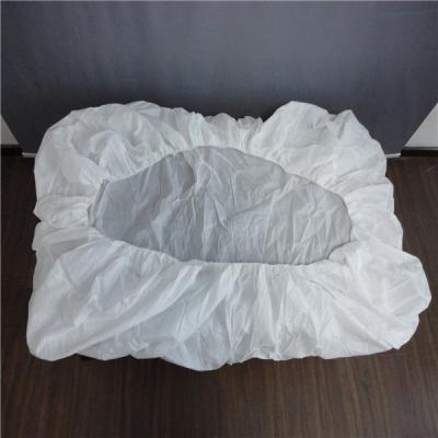 China Comfortable White Disposable Elastic Fitted Sheets Cover For Facial Massage Table Chair Spa for sale