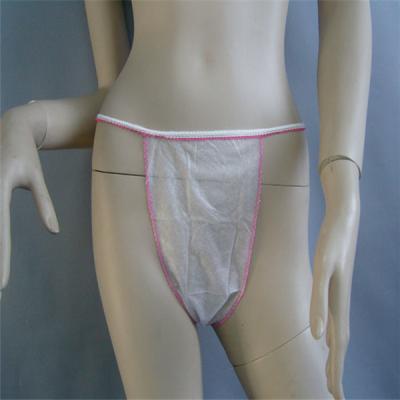 China Thong Antibacterial Disposable Underwear Nonwoven Disposable Underwear For Kids for sale