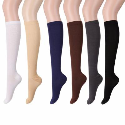 China Anti Bacterial Anti Bacterial Compression Socks Medical Used Suitable For Men Knee Socks Women And Men Highs Cardboard for sale